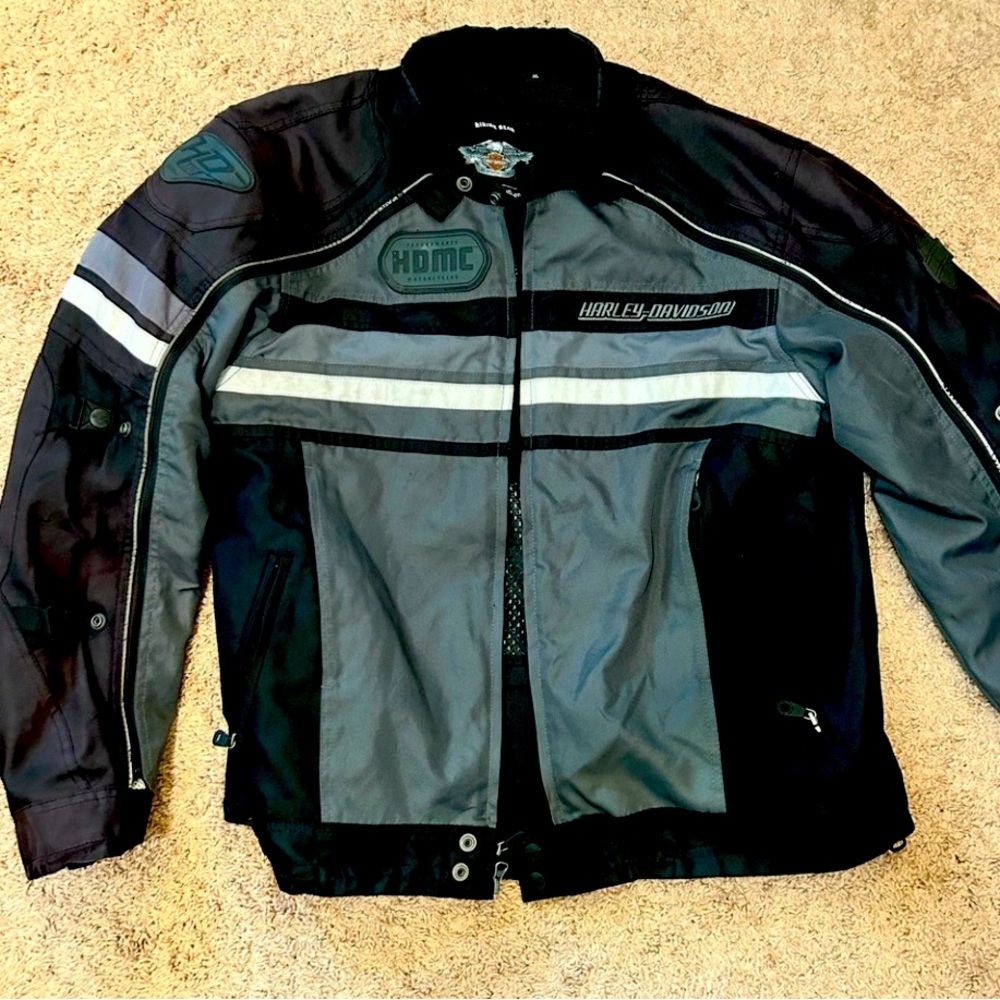 Harley Davidson jacket with windbreaker XL